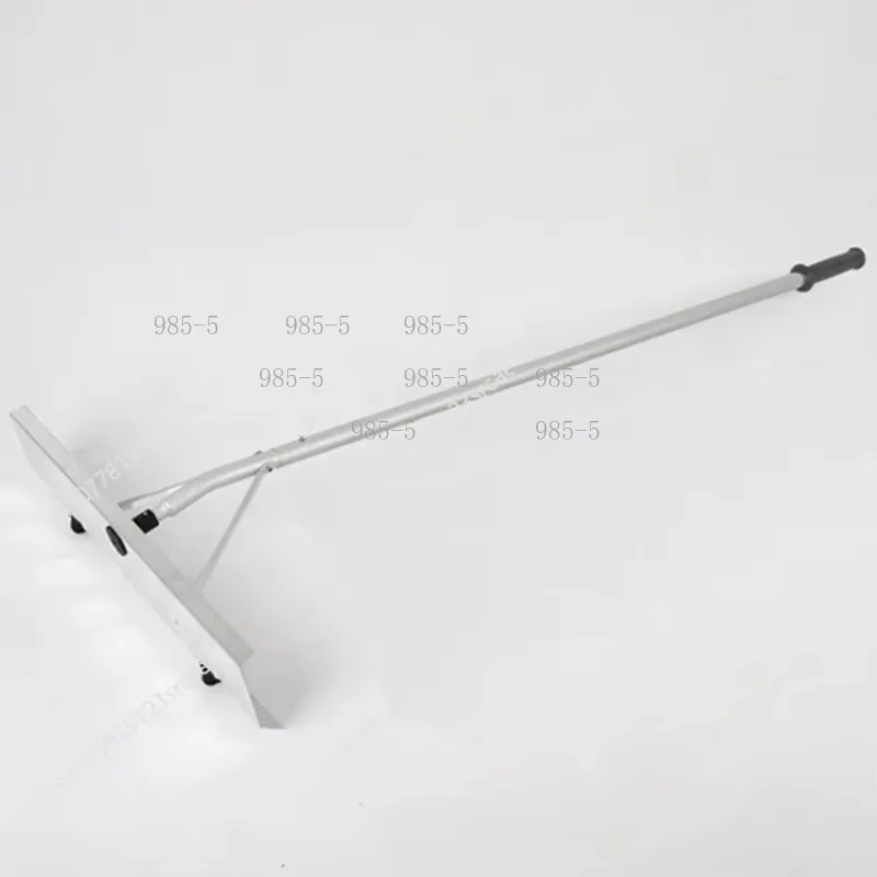 Aluminium Alloy Extendable Roof Snow Rake Two-wheeled Snow Pusher Snow Leaf Removal Tool