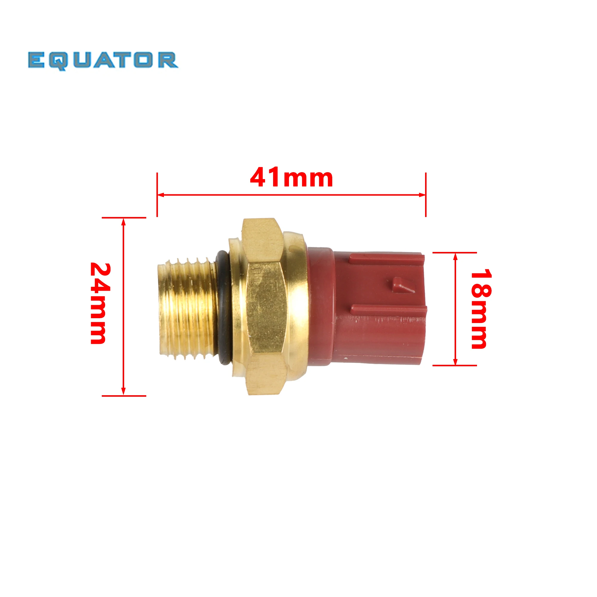 OTOM 65/80/85/88 Degree Radiator Coolant Fan Temperature Sensor Water Temp Switch M16x1.5 For Honda KTM Yamaha Kawasaki Suzuki