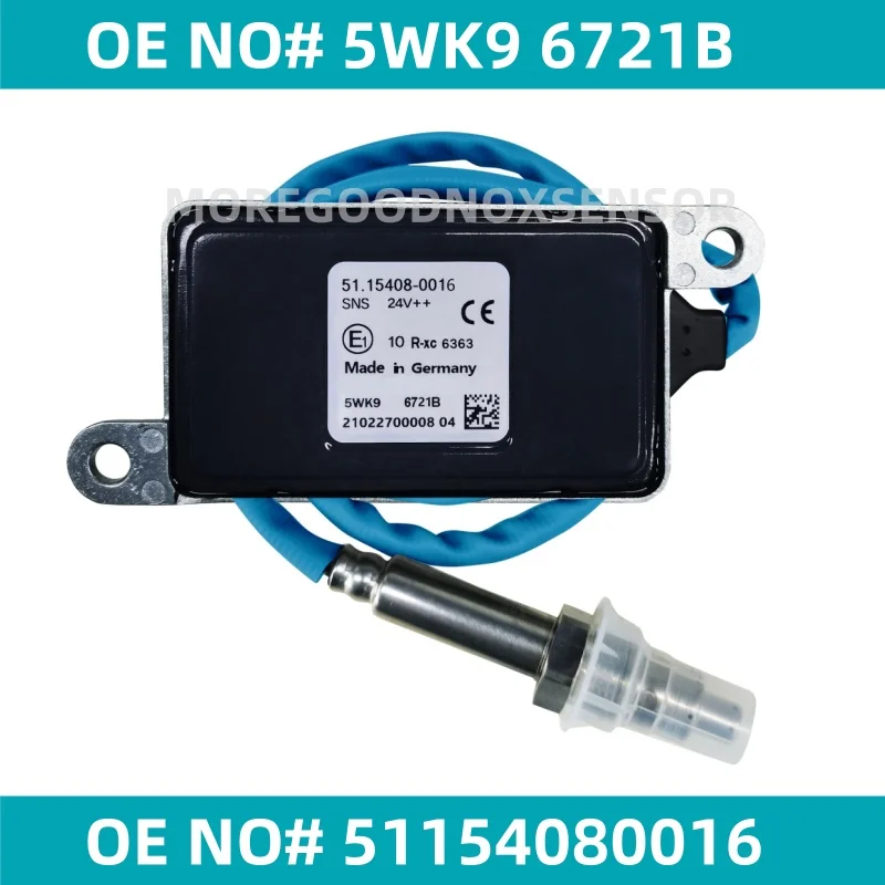 

5WK96721B 51154080016 51.15408-0016 Original NEW Nitrogen Oxygen NOx Sensor For MAN TGL TGM TGX TGS Truck