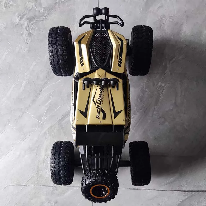 RC Car 609 2.4G 1:8 High Speed Off-Road Climbing Remote Control Car Alloy Body Racing Model Toy Outdoor Adventure Toy Adult Gift