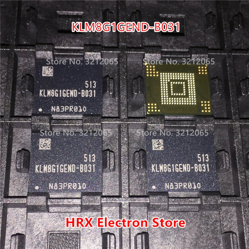 

Новинка 100%, оригинальная флейта 8G EMMC BGA KLM8G1GEND B031 (1-10 шт.)
