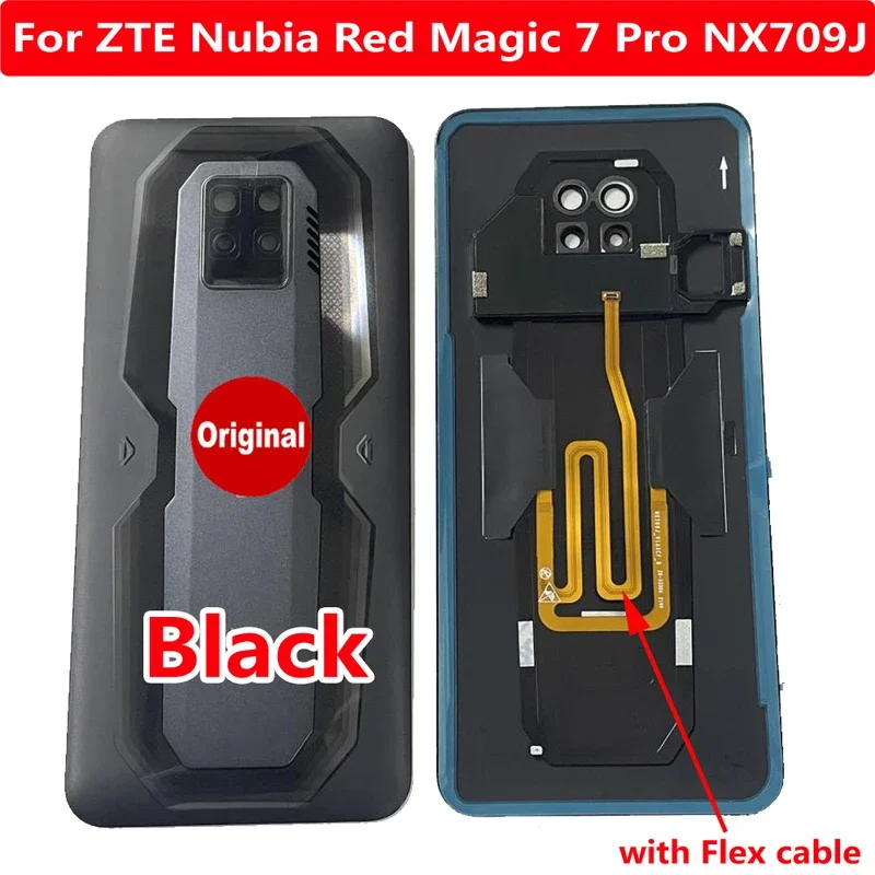 

Battery for ZTE nubia Red Magic 7 Pro nx709j rear case camera glass lens back cover housing