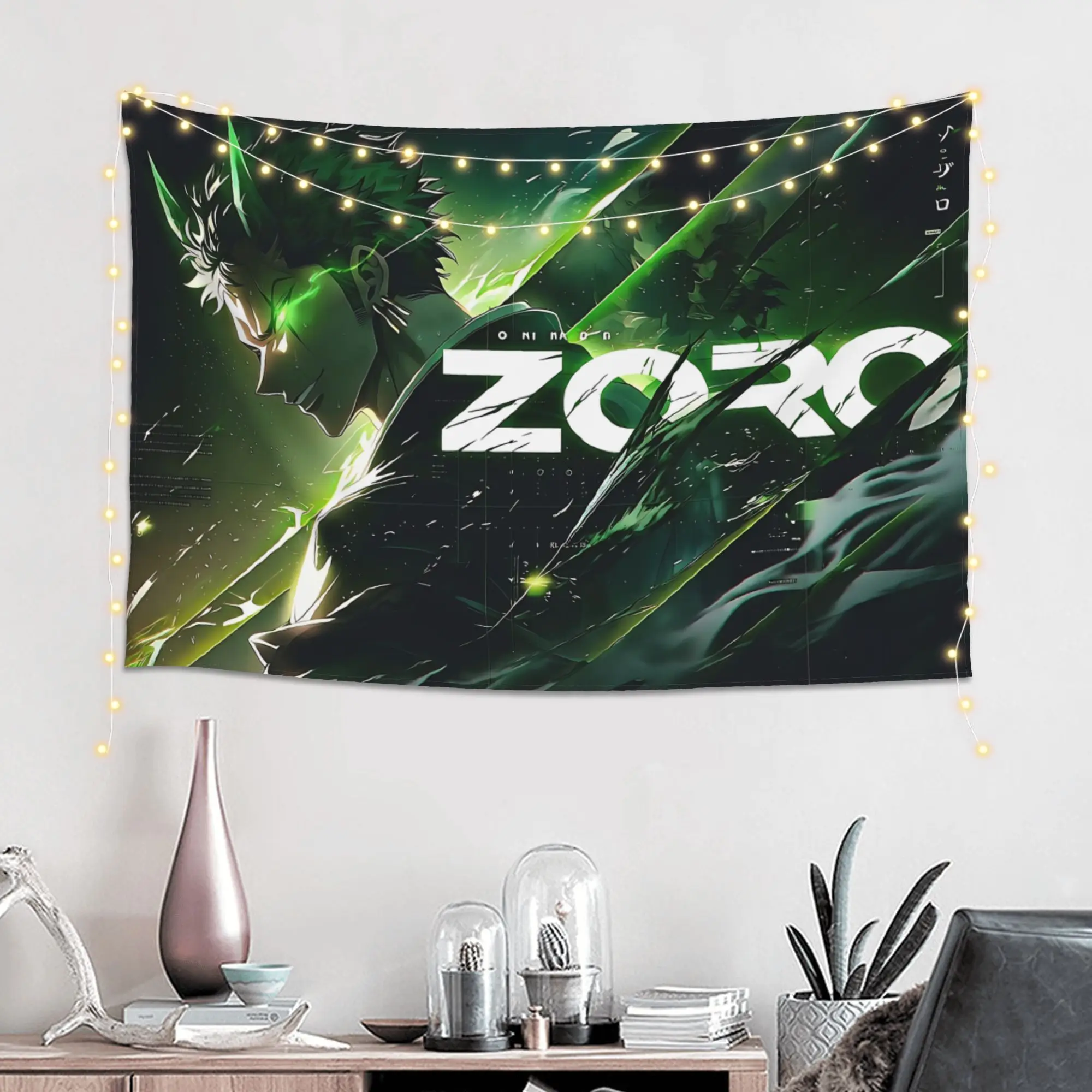 Cutecore Anime One Pieces Tapestry Bedroom Decoration  Wall Hanging Blanket Tapestry Cool Stuff For Room