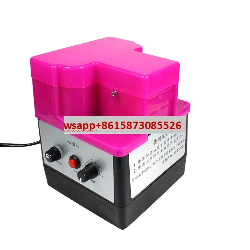 

Non stick electric oil edge box, adjustable speed edge machine, large capacity bucket, curved edge machine