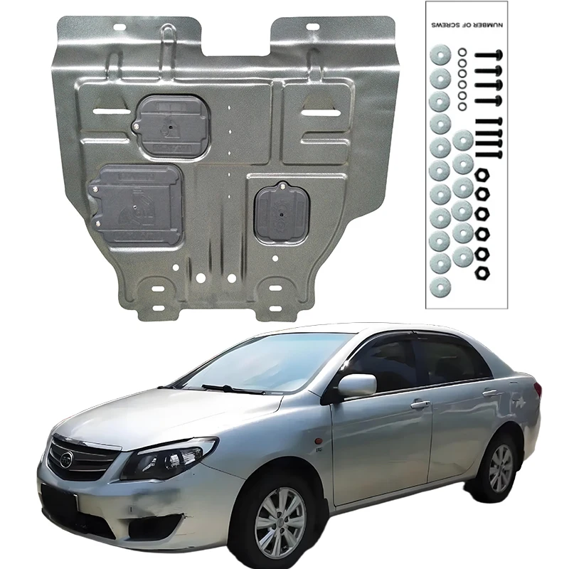 

Higher Quality Alloy Under Engine Guard Mudguard Board Splash Shield Mud Fender Plate Panel For BYD L3 2010-2015 1.5L 1.8L