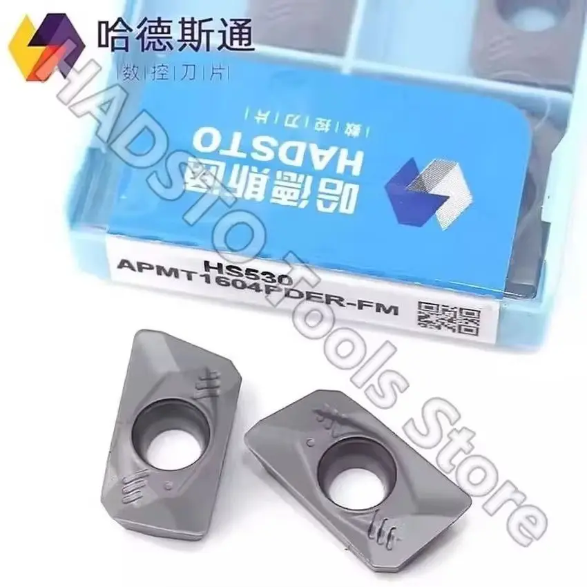 

APMT1604PDER-FM HS530 APMT1604PDER APMT1604 HADSTO CNC carbide inserts Milling inserts For Stainless steel, Mild steel 10pcs/box