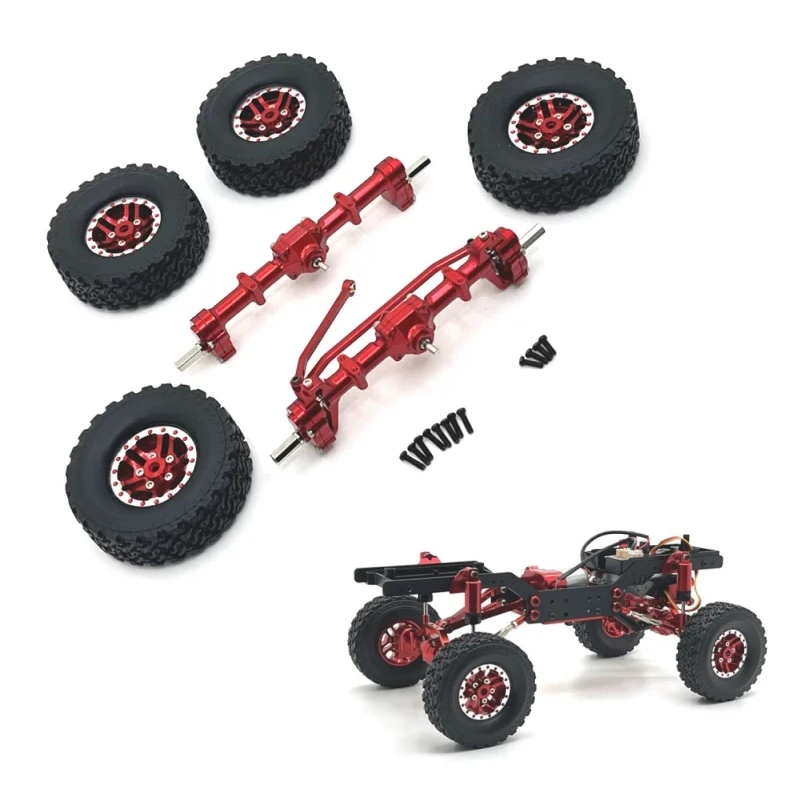 

Metal Upgrade Front and Rear Axle Wheel For MN 1/12 MN82 LC79 MN78 D90 D91 D96 99S RC Car Parts