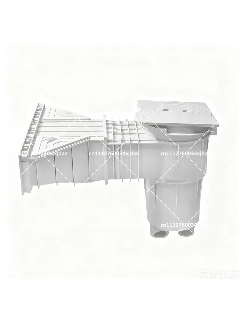 White PVC Wide Wall Spa and Pool Skimmer – Sports Series, Premium Pool Accessory