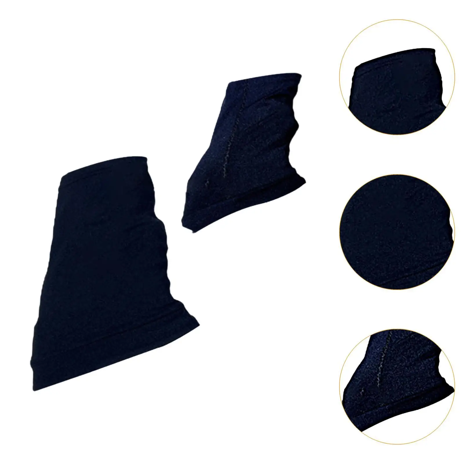 ديكور لتدفئة الساق على الجليد، مرن محمول للتدريب على حفلة التمارين الرياضية، أسود