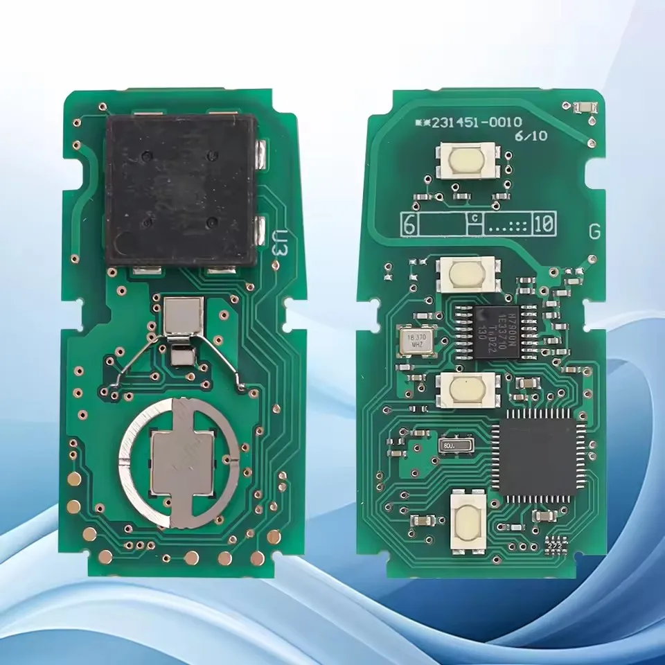 Xuri スマートカーリモートキー レクサス RX330 RX330 RX350 RX450h クラウン 0010BOARD FCC:HYQ14FBB 89904-0E160 312-314MHZ ID:8A-CHIP。