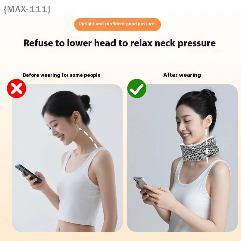 

【F2-MAX111】Корректор осанки для шеи и позвоночника - Фиксатор для предотвращения обратной арки позвоночника, защита от сутулости для офисных работников и тех, кто проводит много времени сидя, для плеч и шеи