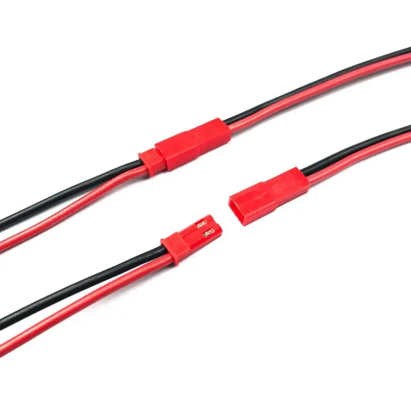 5Pairs JST SYP 2Pin Connector Male Female Plug 20AWG 10cm Silicone Cable For LED Strip RC Battery