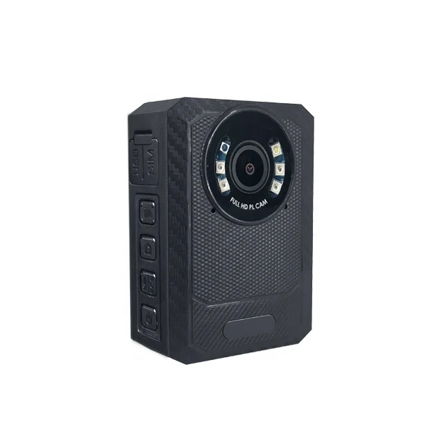 Interruptor de palanca 4K OEM personalizable, grabación 17H, cámara corporal analógica, tarjeta de memoria de visión nocturna, micrófono incorporado H.264/265 IP68