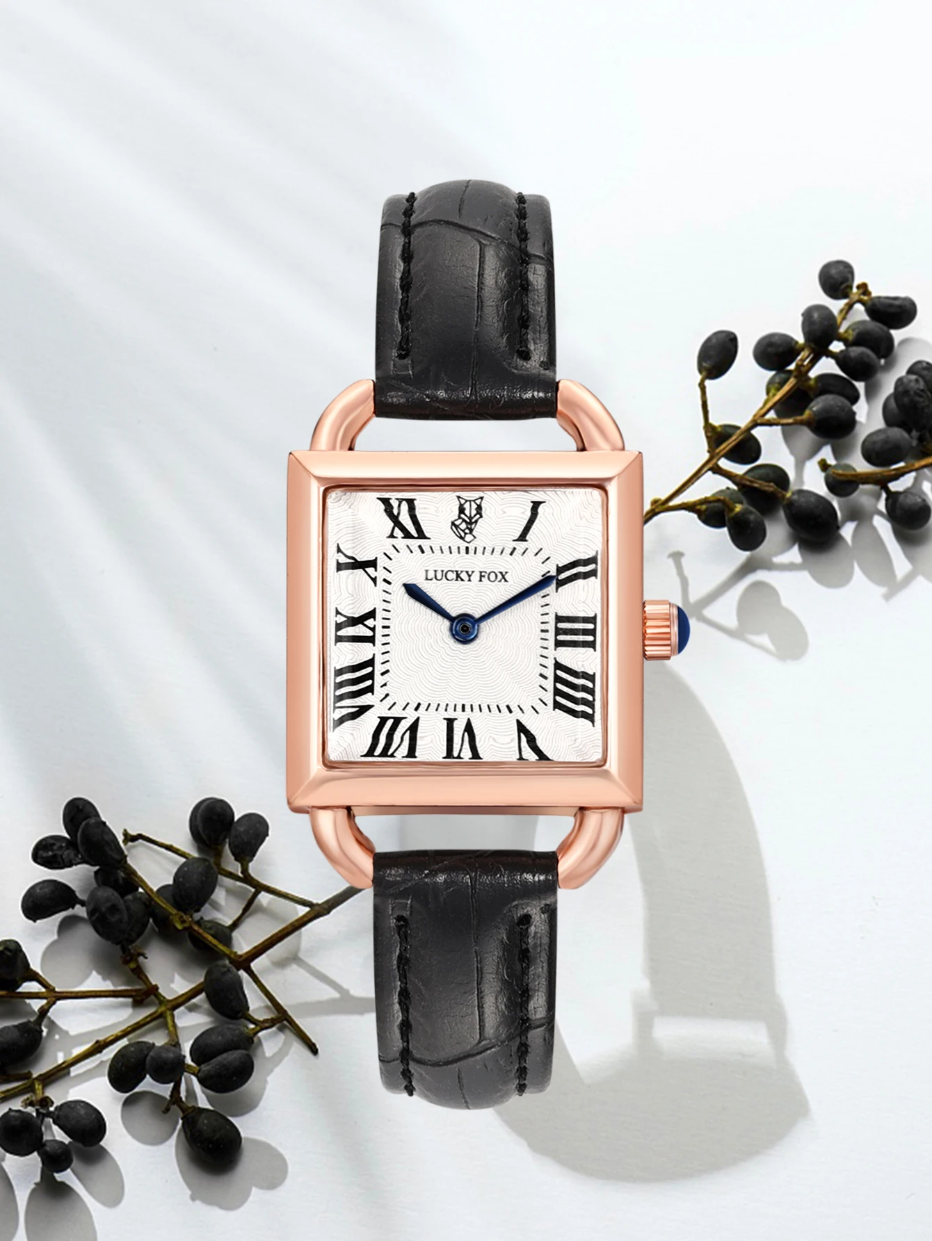 2 pieces women's watches mystery box random dispatch quartz hand small square block wrist watches small green watches square wat