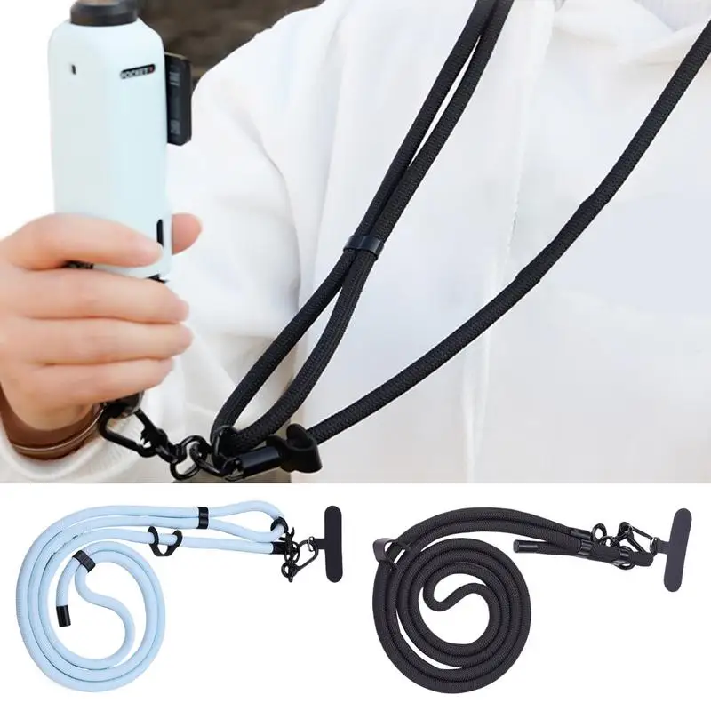 

For Camera Straps Sport Camera Shoulder Strap Anti-Loss Adjustable Electronic Products Accessory Lanyard