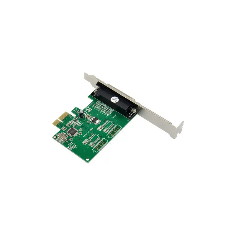 PCI-E ไปยังพอร์ตการ์ดแบบขนาน LPT PCIe ไปยังพอร์ตเครื่องพิมพ์ WCH382L การ์ดขยาย25รู