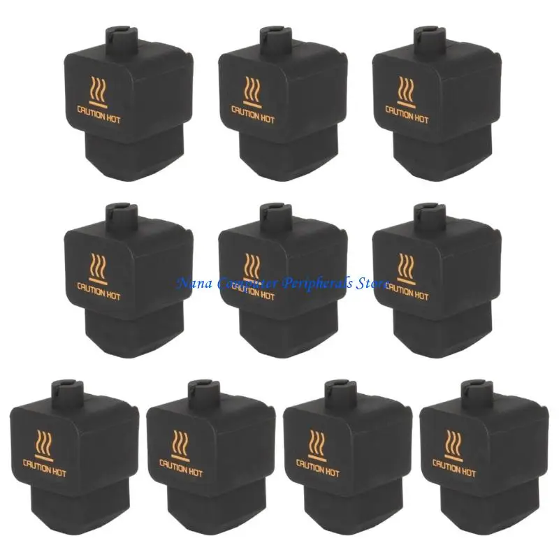 

F68C 10Pcs Silicone Sock Extruder Heater Block Hot End Heat Insulation Case Cover