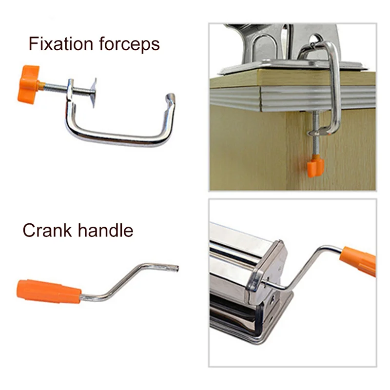 J1UL1N Soft Clay Clay Machine Desktop Clay Extruder With Handle Clay Roller Machine For DIY