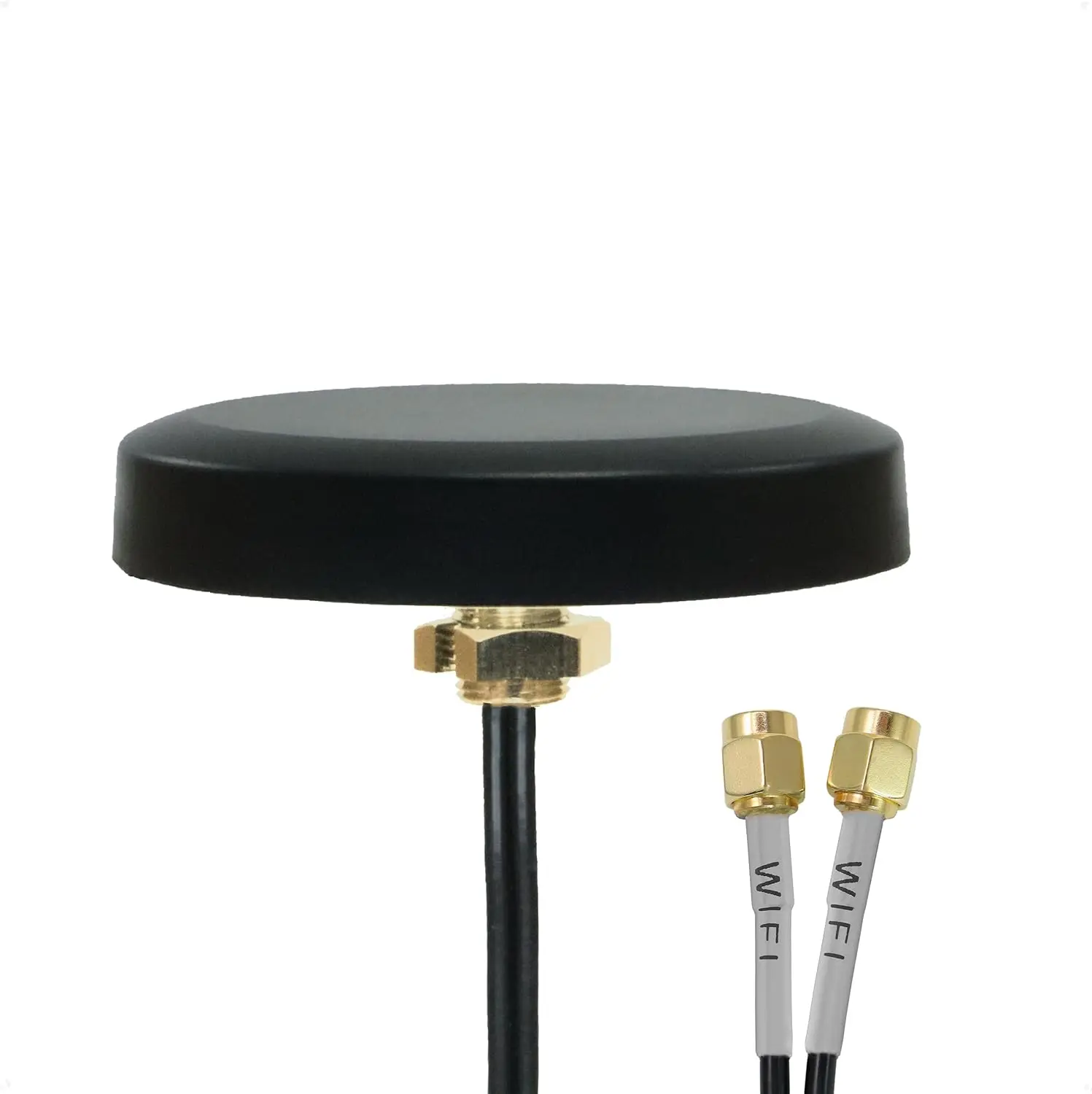 Antena WiFi MIMO Omnidireccional de Perfil Ultrabajo para Interiores/Exteriores - Amplificador de Red WiFi de Banda Dual/Triple 2.4/5.8/6 GHz