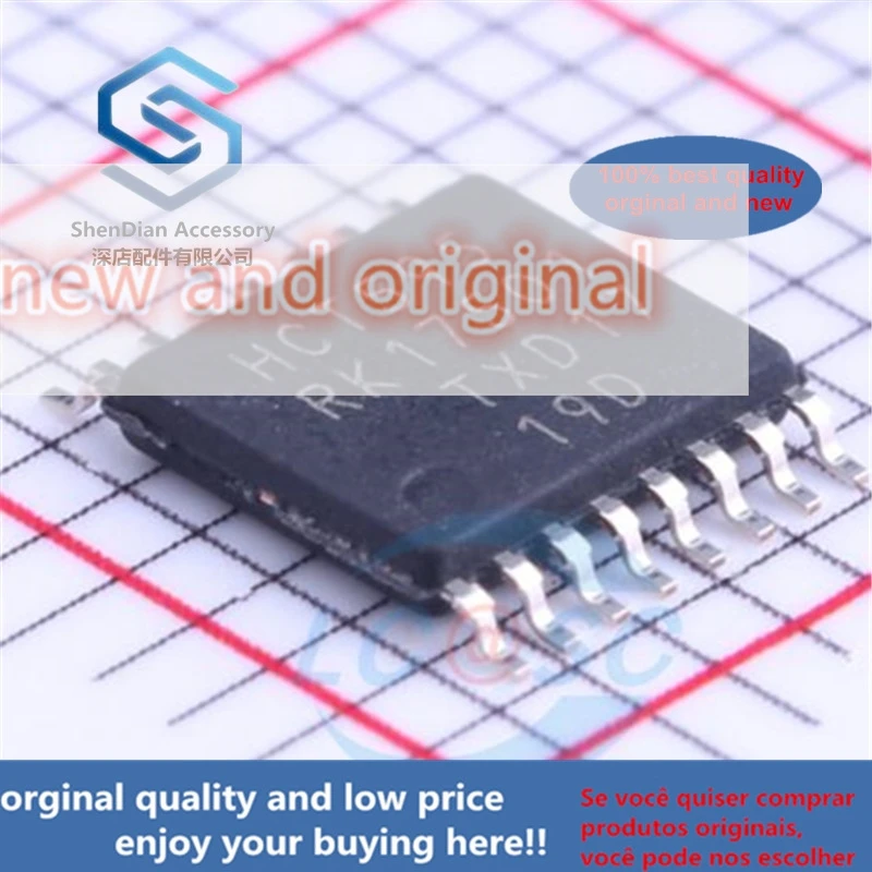 10pcs only orginal new 74 series logic chip 74HCT595PW,118