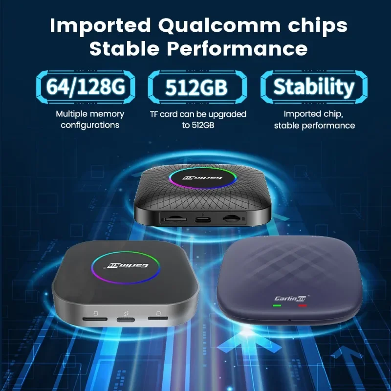 Tbox environment plus wireless artificial intelligence box adapter Android 13 car player 128Gb car machine box