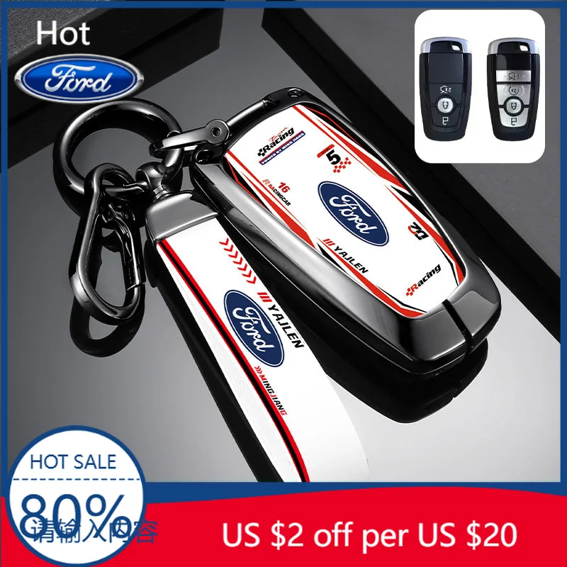 

Автомобильные наклейки, чехол для дистанционного ключа автомобиля для Ford Fusion Mustang Explorer F150 F250 F350 2017 2018 EcoSport Edge S-MAX Ranger Linc