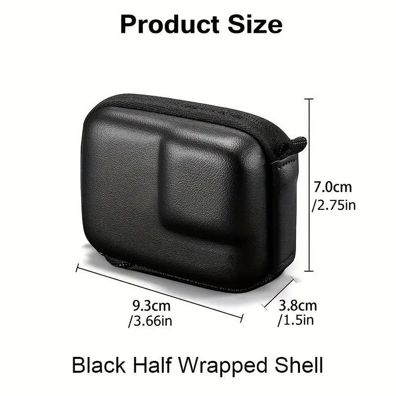 Half Open Quick Release Action Camera Storage Pouch Water Resistant Carrying Bag for  Hero 13 12 11 10 9 8 Accessories