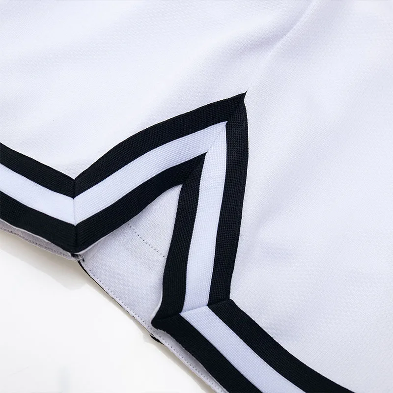 Fashionable summer men's sports shorts, casual cropped pants, loose basketball jacket pants, thin pants