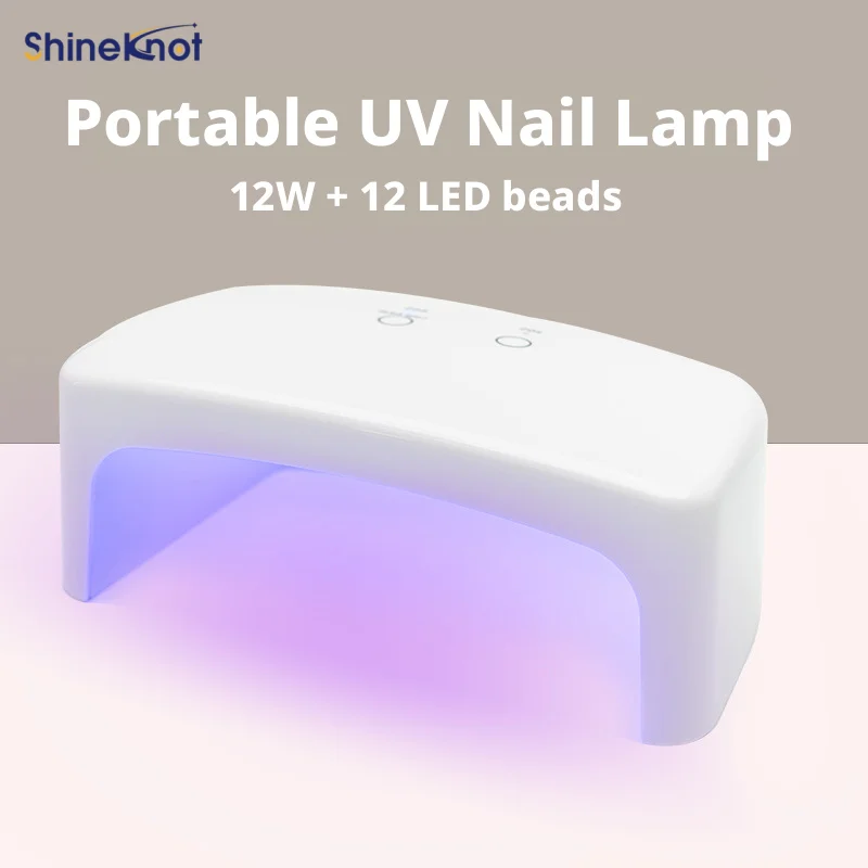 shineknot-12w-ポータブルネイルランプ-180-°-オールアングルイルミネーションuvネイルポリッシュジェル硬化ランプ充電式365-405nmタイマー機能付き