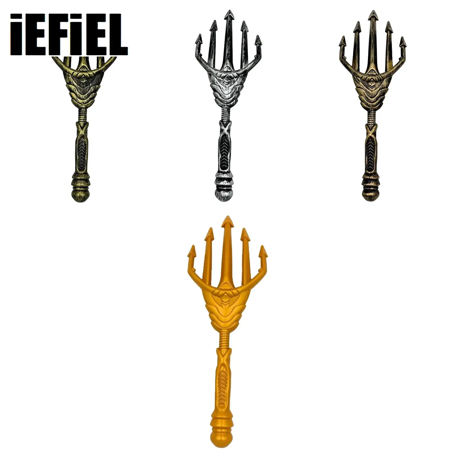 Adults Kids Vintage Trident Cosplay Prop for Halloween Party Dressing-up Cosplay Party Stage Performance