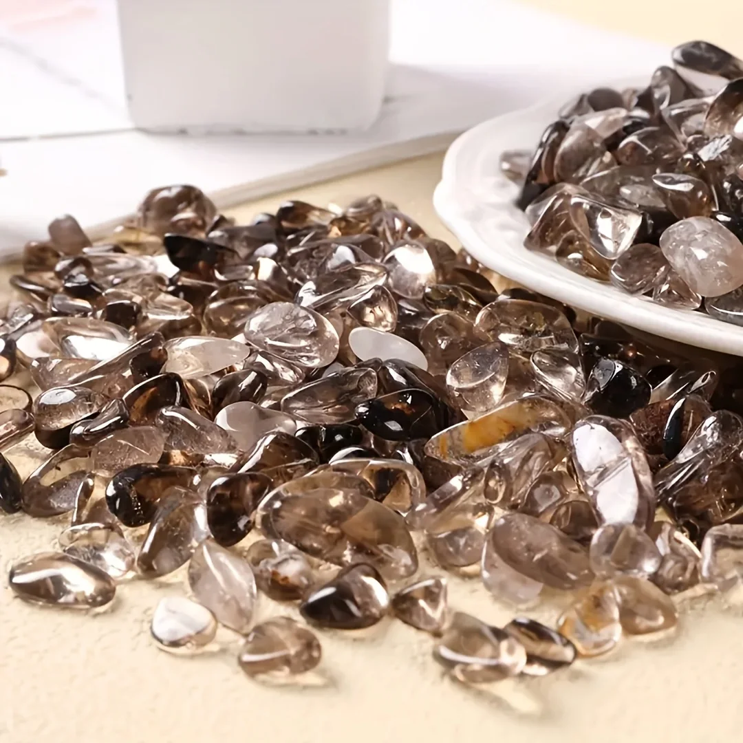 Smoky Quartz Crystal Chips,Irr - Aquarium Plant Gravel ulasan dan harga
