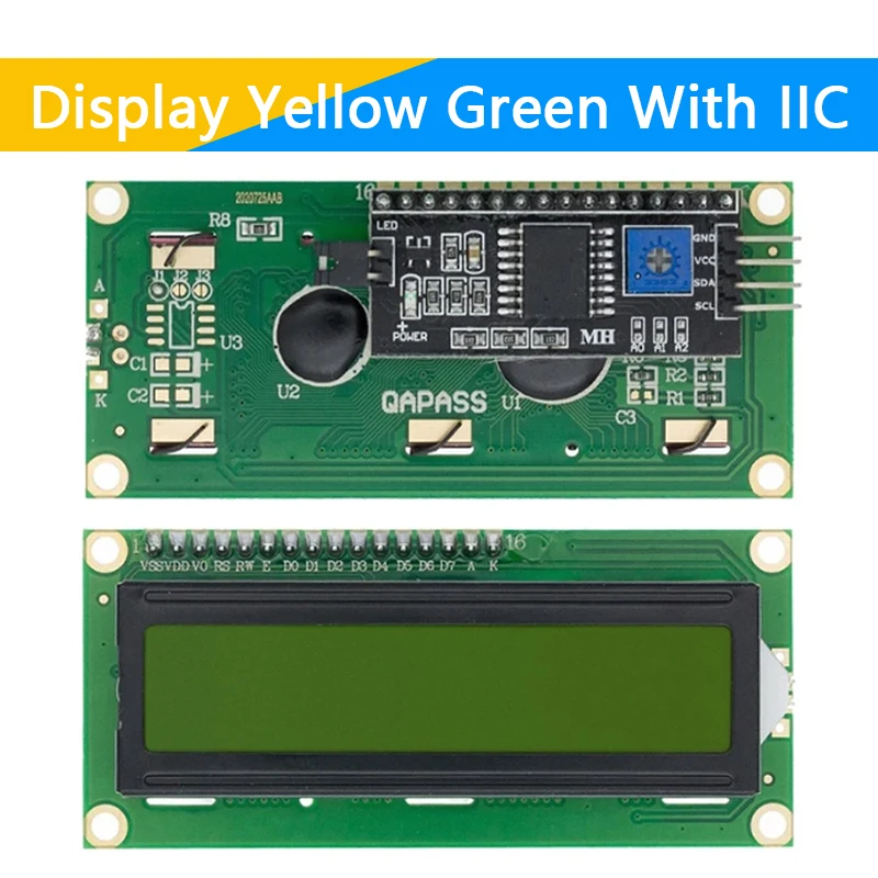 Variant: IIC LCD1602 Green
