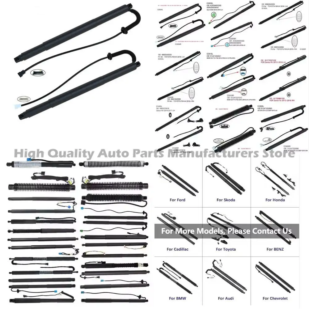 

1 pair For Truck Lift Gate Strut Bar Automatic Trunk Opener for X6 F16 F86 2014 2017 LH RH OE 5124 7318651 5124 7318652