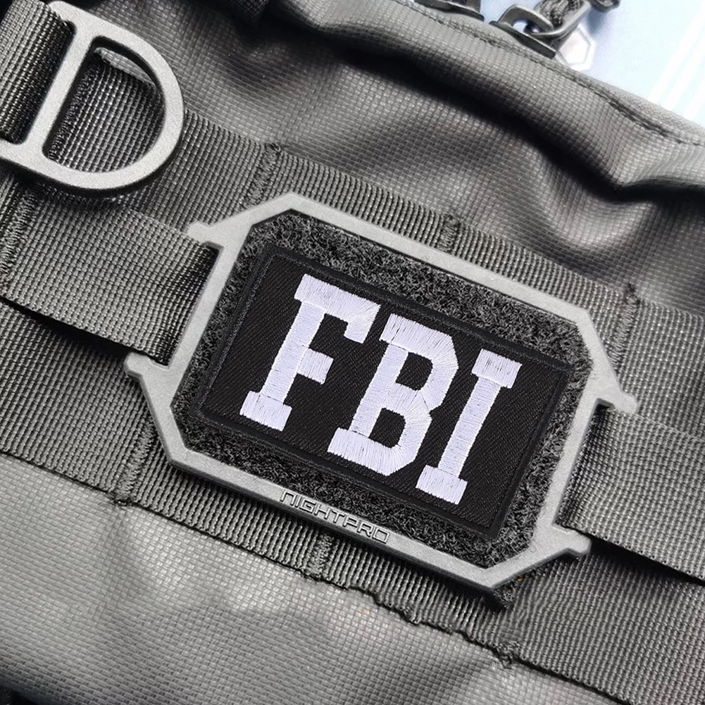 2pcs FBI Patches Emblem Funny - Urban Backpack Tactical 评论和价格