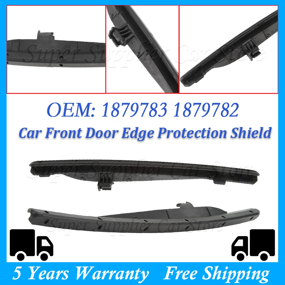 

1/2 шт. новая передняя левая/правая защита края двери автомобиля, износостойкая защита для Ford Focus MK3 MK4 2010-2022 1879783 1879782