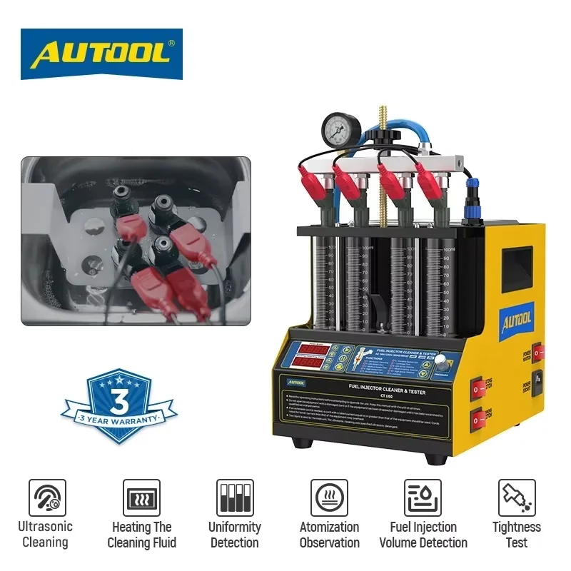

AUTOOL SD103 Smoke Leak Detector EU/US Plug EVAP Vacuum Leakage Diagnostic Tool for Car Pipe Leak Detection