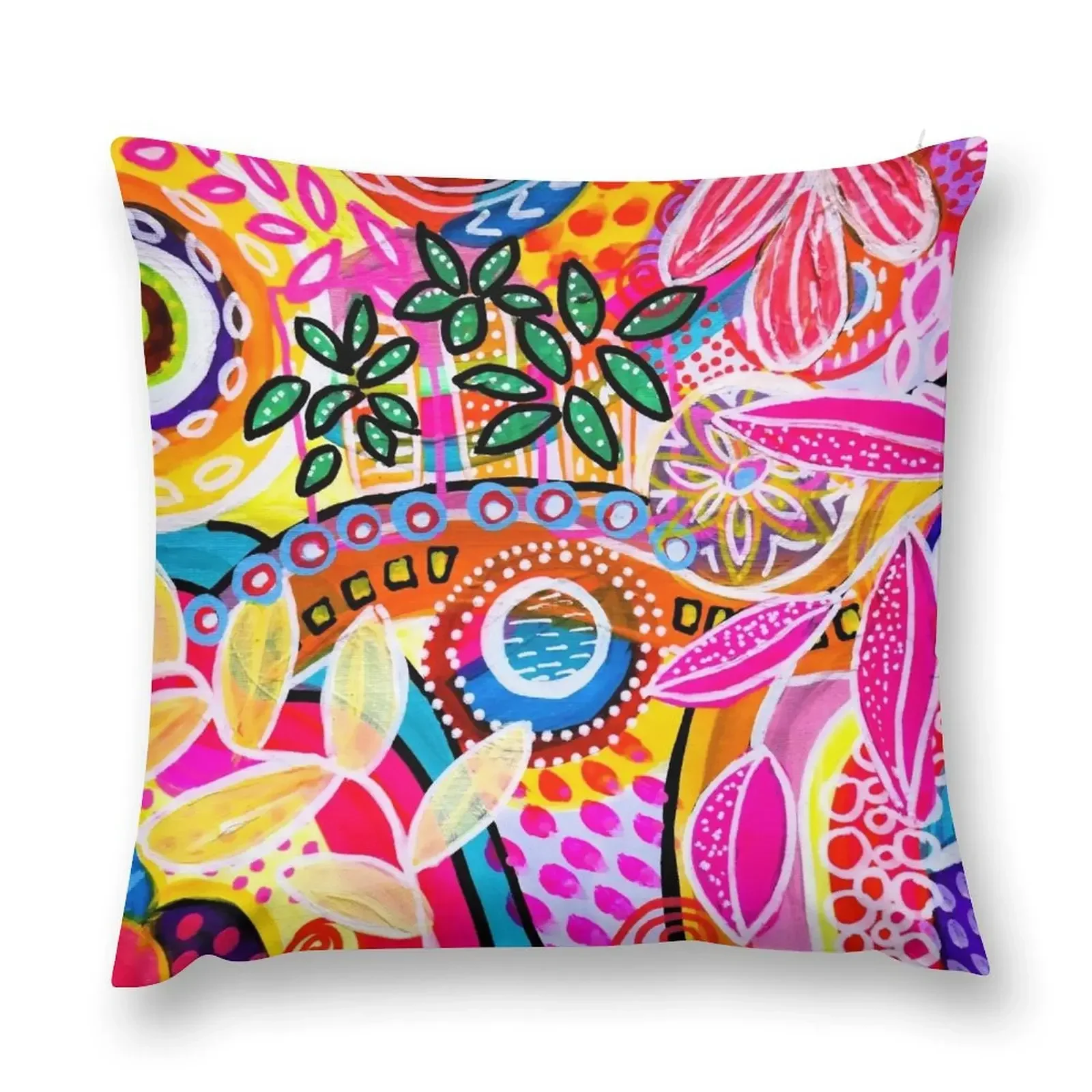

Joyful Throw Pillow Luxury Pillow Cover Cushion Child ornamental pillows for living room pillow