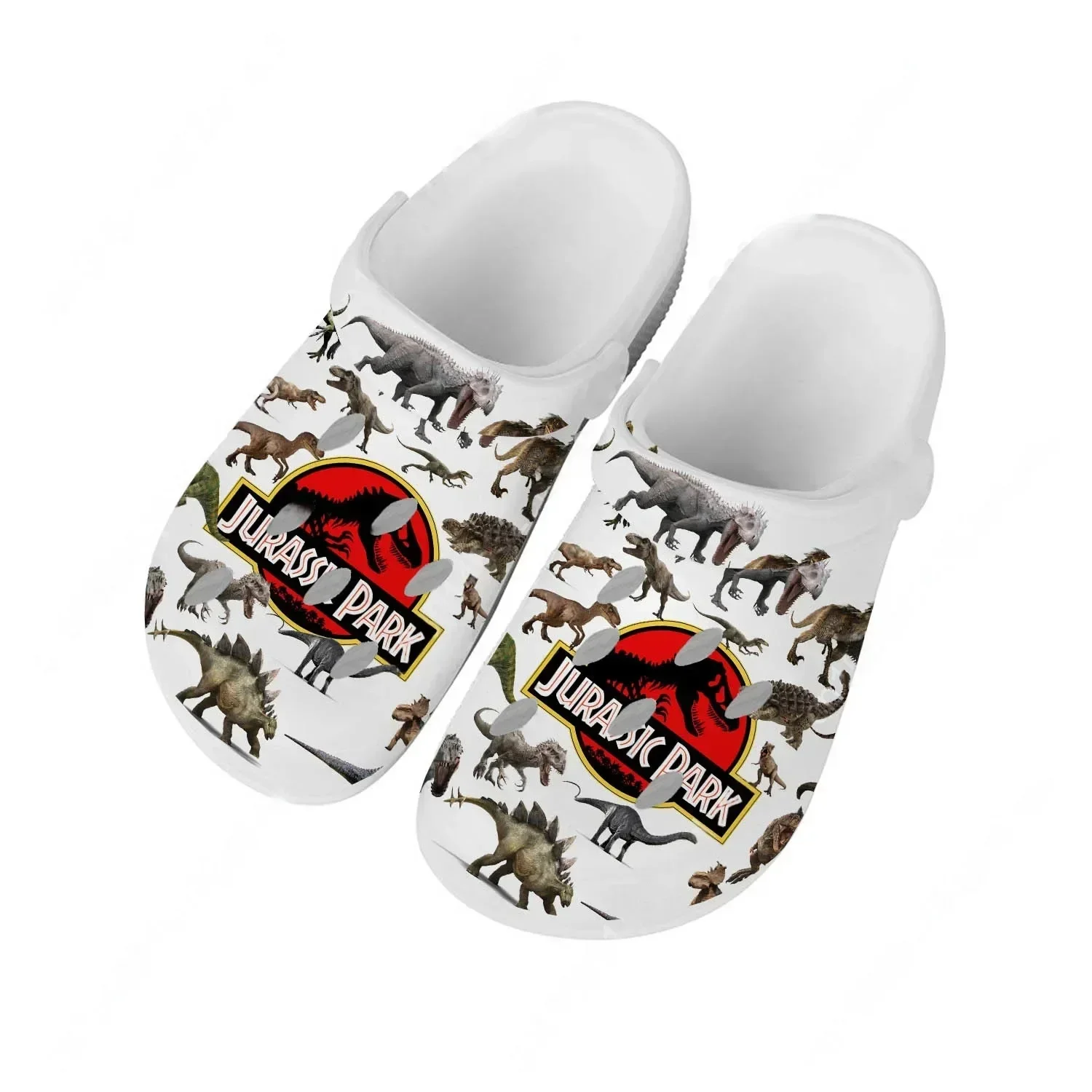 Jurassic Park Water Shoes Men Women Teenager Comfortable Fashion Home Garden Clogs Custom Sandals Beach Breathable Hole Slipper