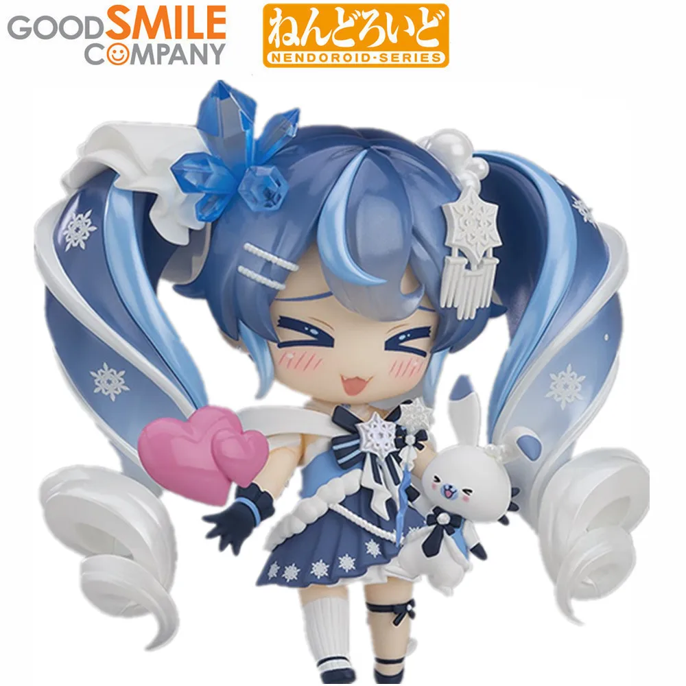 

Original BANDAI Hatsune Miku 2025 Crystal Snow Ver. 2643 Doll Anime Figure Toys PVC Model Collection Action Kwaii Gift Toys