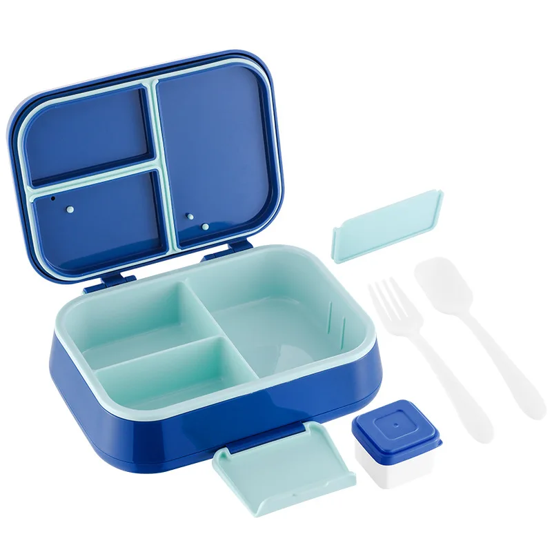 Student Fruit Salad Box Children\'s Compartmented Sandwich Lunch Box Adult Sealed Lunch Box