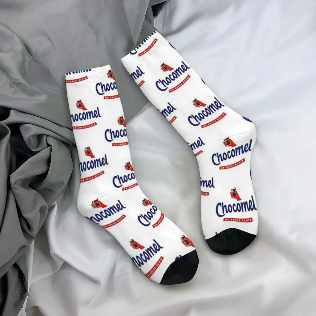 Chocomel-Chaussettes Classiques pour Homme et Femme, Chaussettes sulfToutes Saisons, Bas Harajuku, Haute Qualité, Chocolat, Pays-Bas, Cadeaux