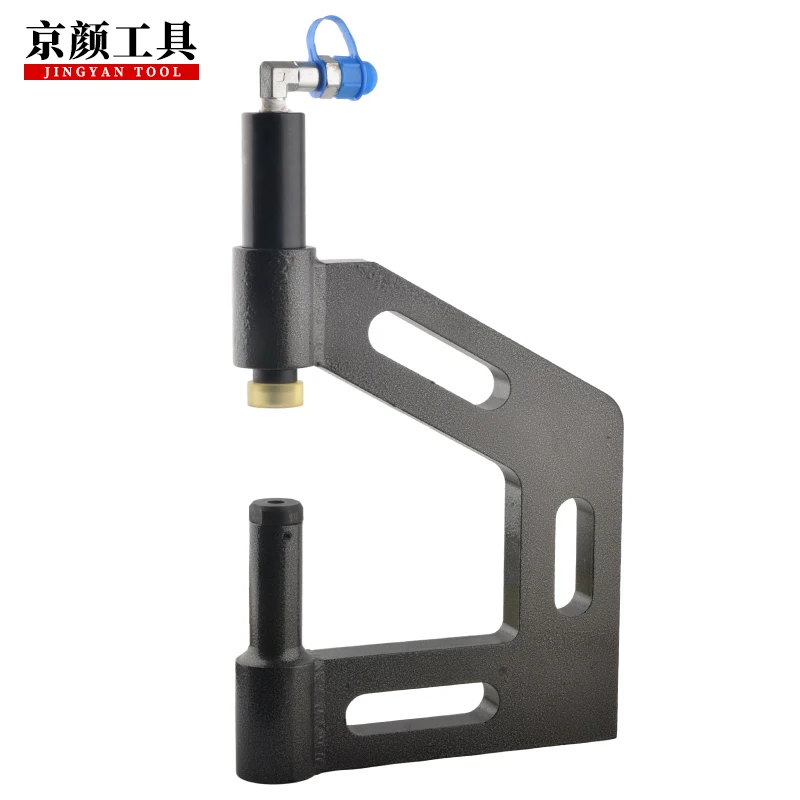 CXG-18570 Split Electric Hydraulic Hole Puncher  Bridge Trough Punching Machine for  C Type Z Type H Type Steel