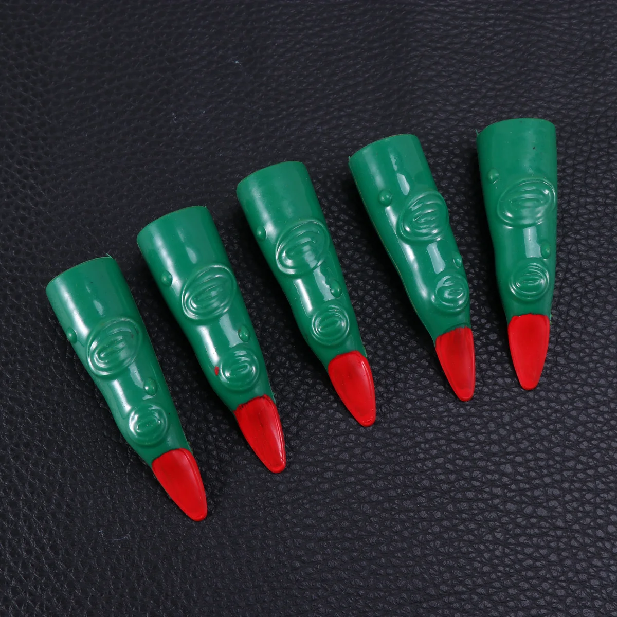 10 個の偽指セット魔女ゾンビいたずら小道具ハロウィーンパーティーの装飾ホラーコスチューム秘密の部屋ゴーストハウスバー怖い