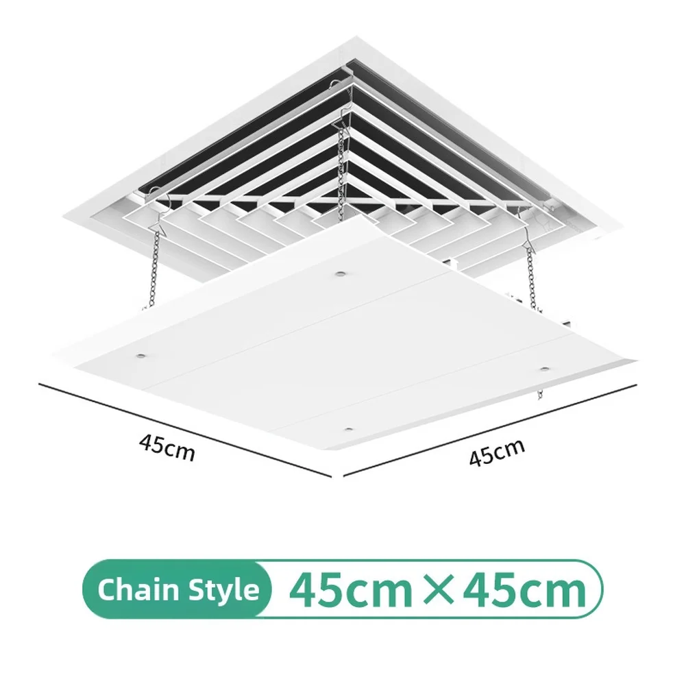 Square Central Air Conditioner Deflector For Efficient Cooling & Even Airflow Distribution For Home And Office
