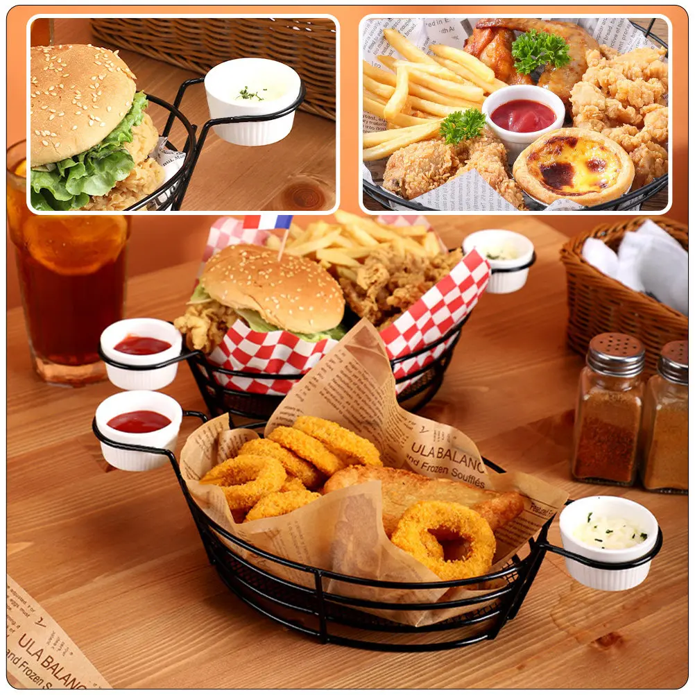 6 Stück wiederverwendbare Gewürzschalen aus Keramik, Saucenschalen, glatte Oberfläche, leicht zu reinigen, für Sushi, Pommes Frites, Salatdressing, Pommes Frites, Ketchup