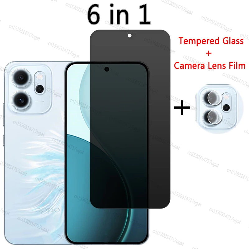 Privacy Screen Protector For Oppo Reno14 F Privacy Screen Protector Oppo Reno 14F 5G Full Cover Glass For Oppo Reno 14F Glass