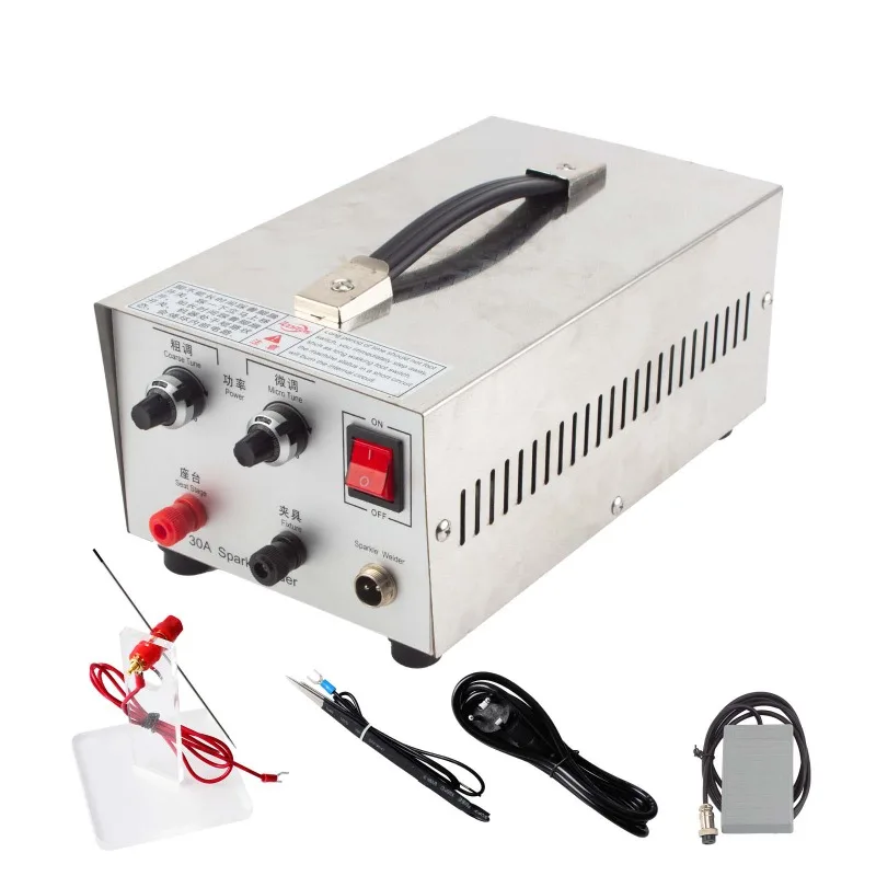 Handheld Jewelry Gold Spot Welder Easy-to-operate Jewelry Tools and Rings Bracelets Necklaces Glasses Welding Equipment
