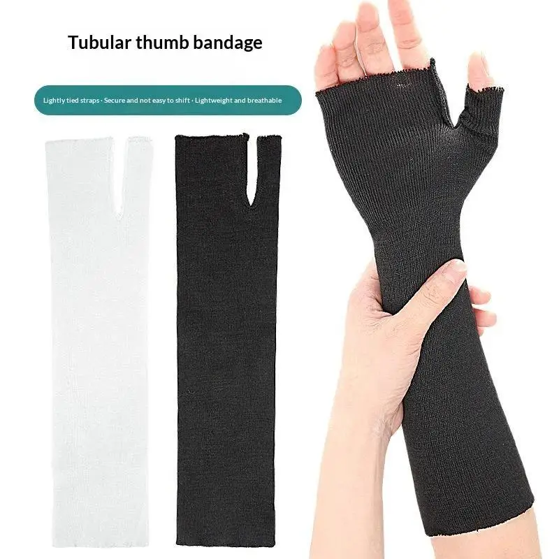 Stretchy Wrist Thumb Stabilizer Bandage Lightweight Compression Wrap for  Home Office Use