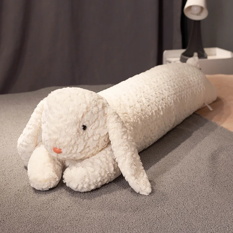 

Giant Size Soft Long Pillow Rabbit Plush Toys Cushion Stuffed Bear Popular Birthday Gifts Girls Kids Christmas Present