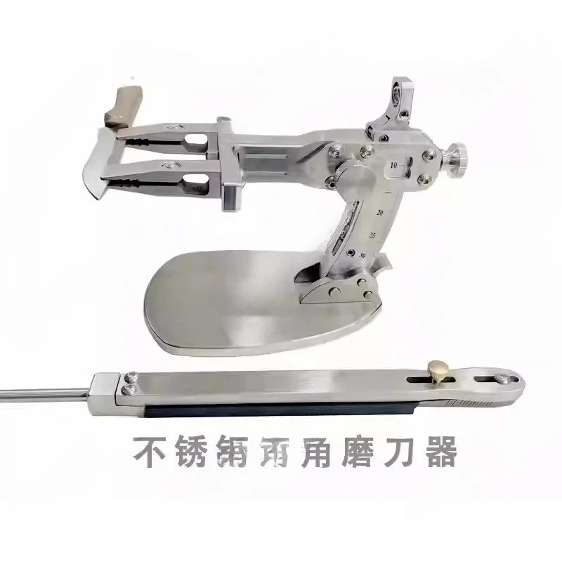 Professional All 304 Stainless Steel Fixed Angle Knife Sharpener High-End High Precision Blade Edge Sharpening Machine